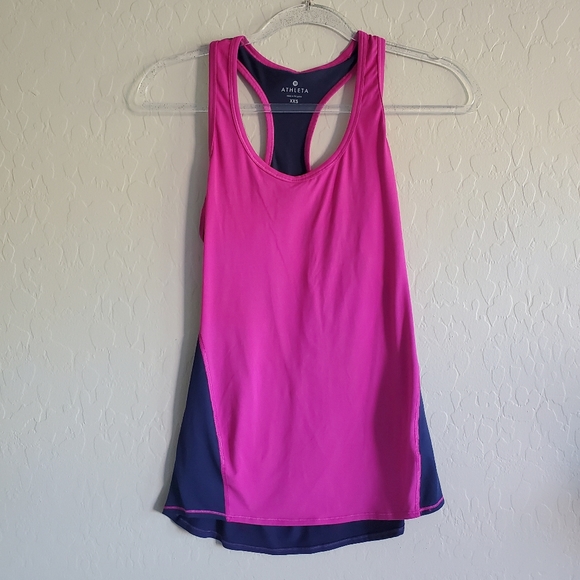 ⭐4/$20 Athleta Racerback Tank Top XXS - Picture 4 of 9